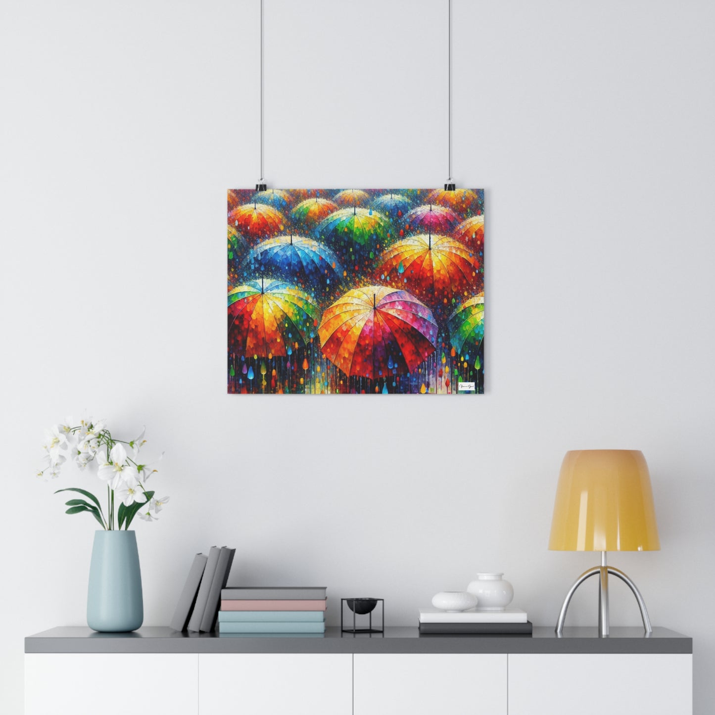 Giclée Art Print - Umbrellas - Vivienne Grace