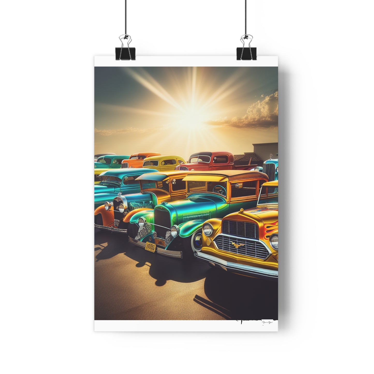 Giclée Art Print - HISTORIC CARS - Vivienne Grace