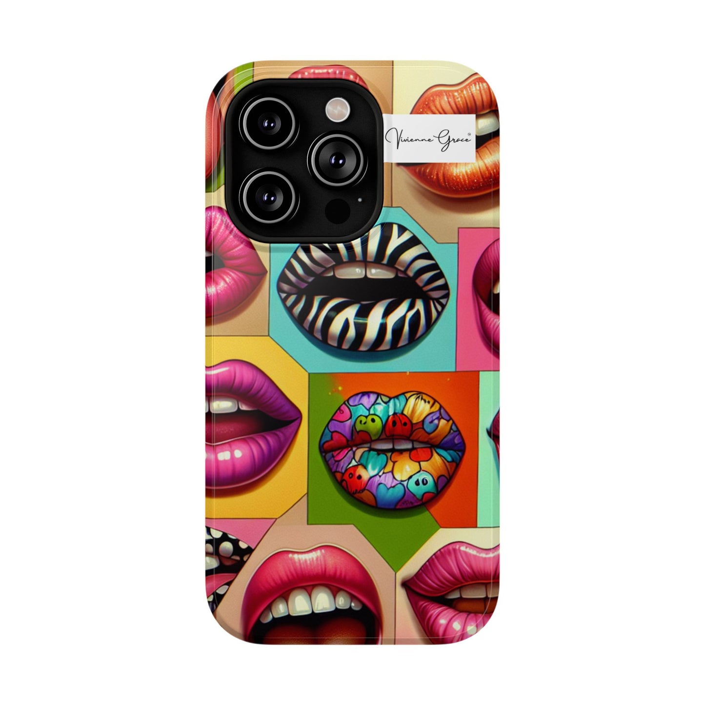 IPhone - Impact-Resistant Case - LIPS - Vivienne Grace