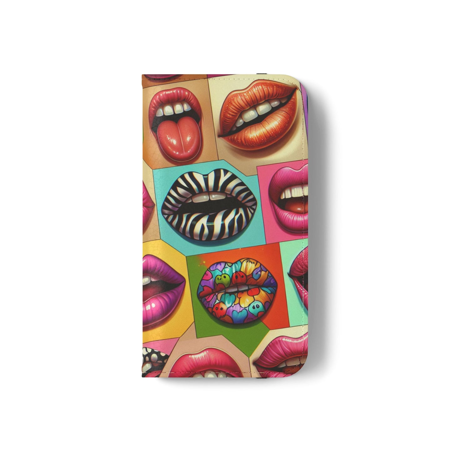 IPhone - Flip Case - LIPS - Vivienne Grace