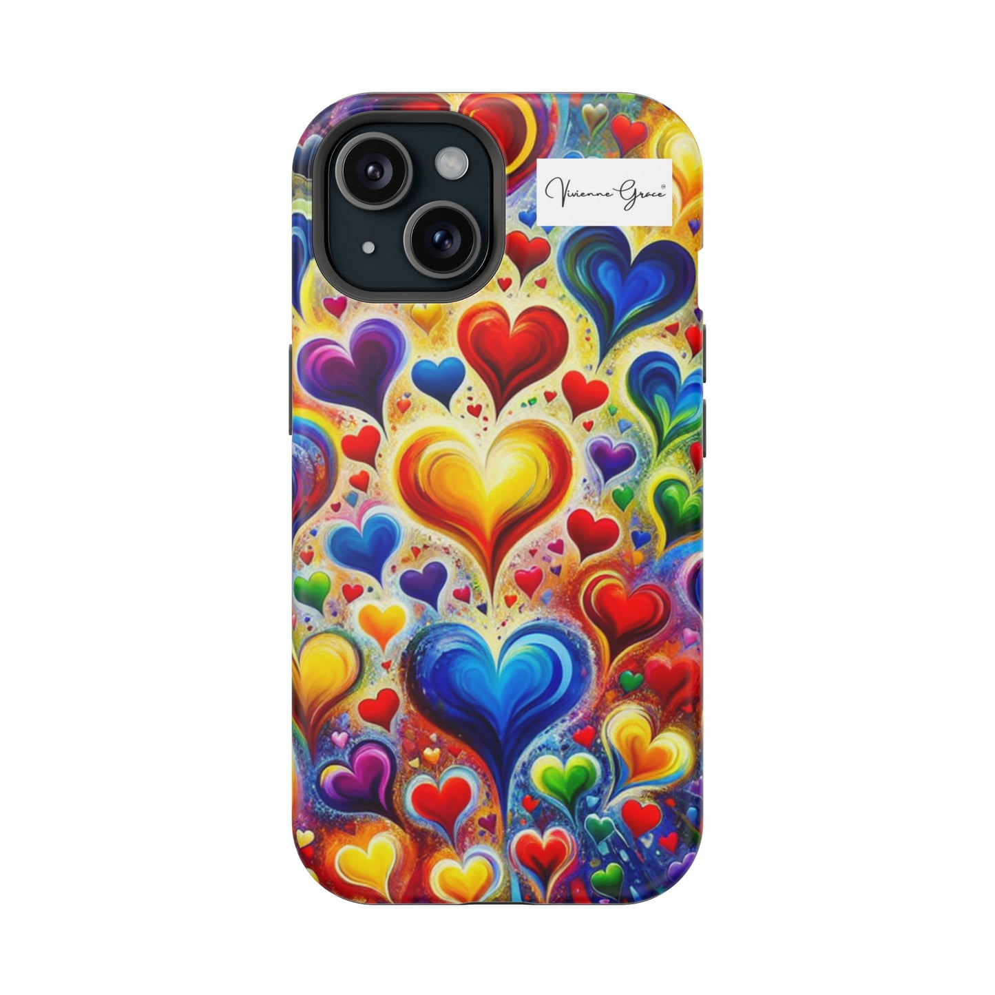 IPhone - Impact-Resistant Case - BRIGHT HEARTS - Vivienne Grace