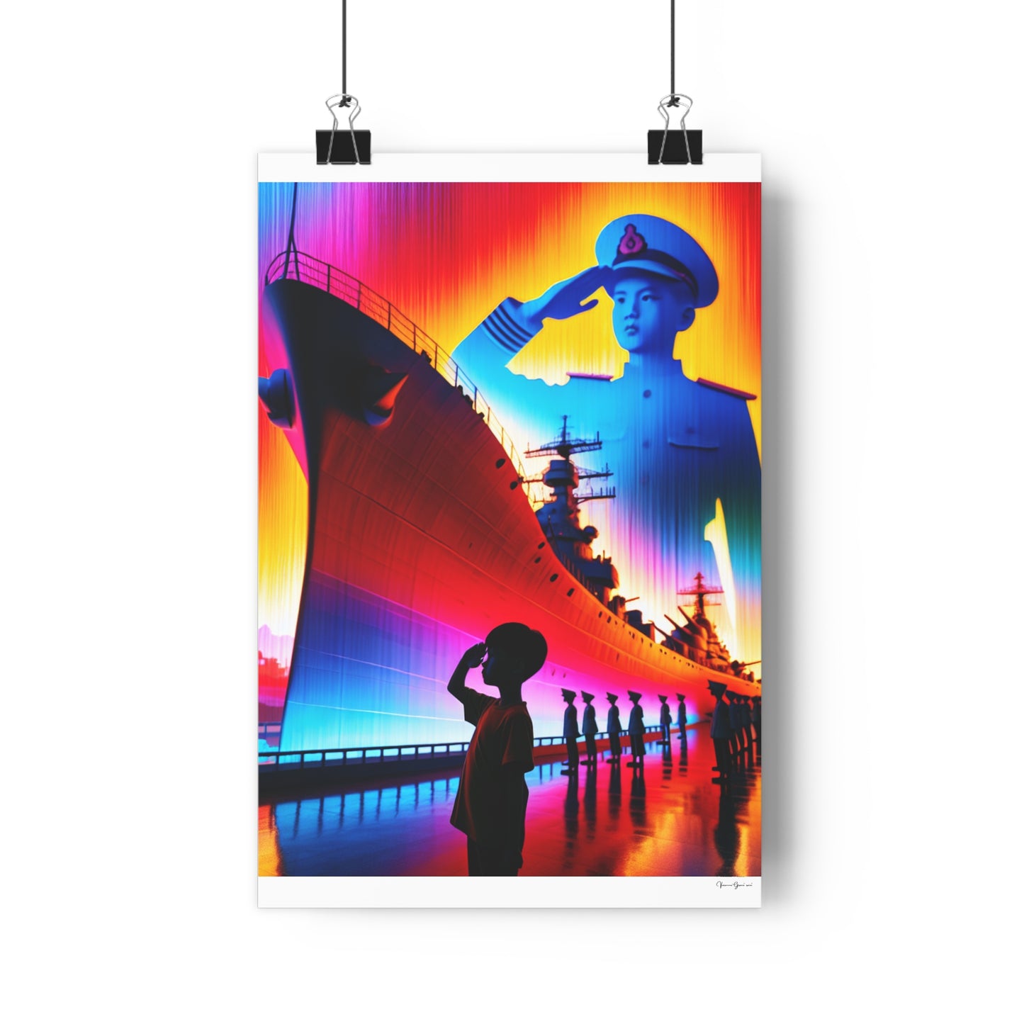 Giclée Art Print - Salute - Vivienne Grace