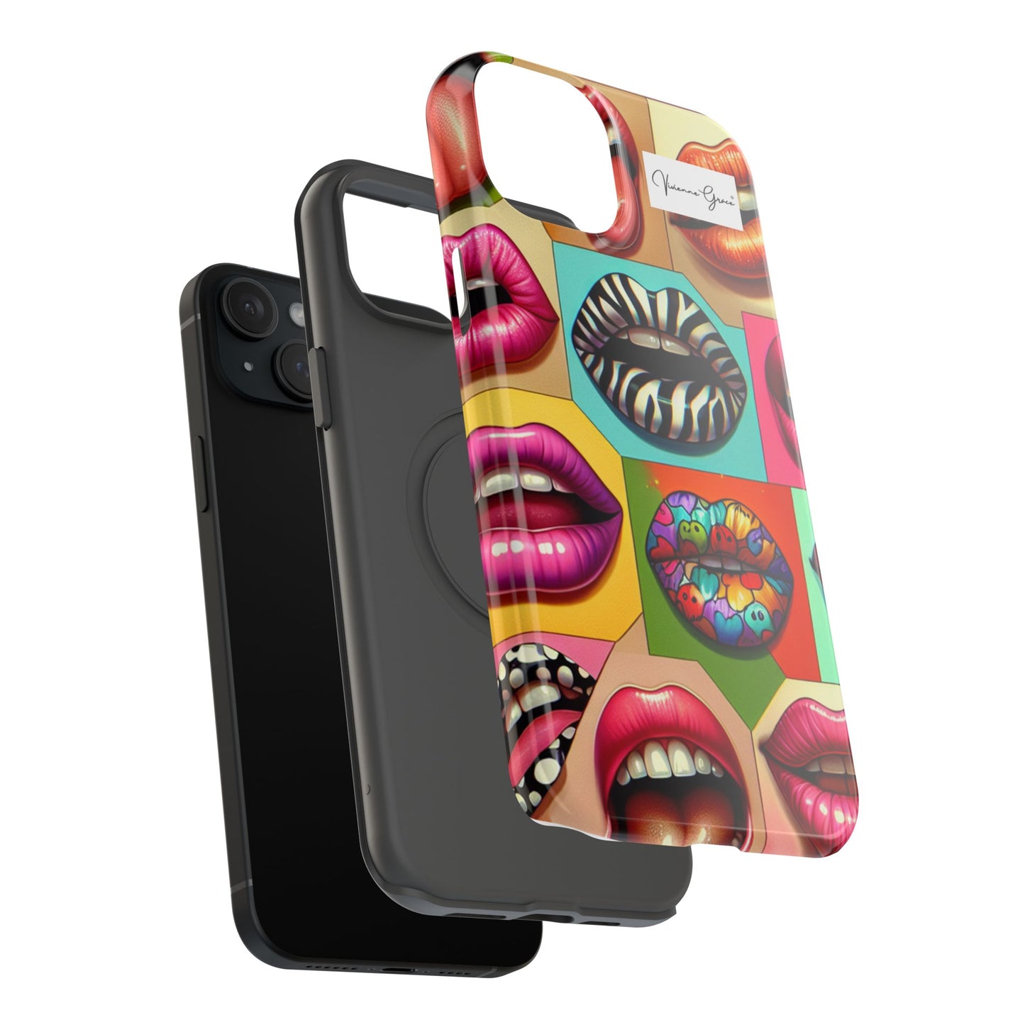 IPhone - Impact-Resistant Case - LIPS - Vivienne Grace