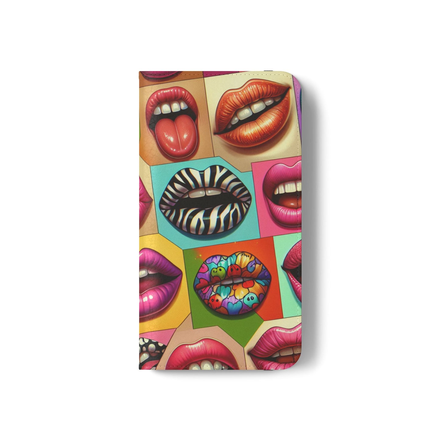 IPhone - Flip Case - LIPS - Vivienne Grace