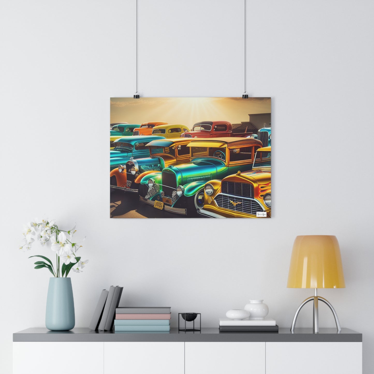 Giclée Art Print - HISTORIC CARS - Vivienne Grace
