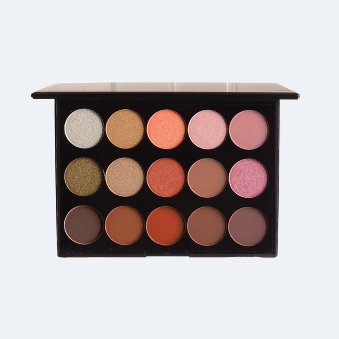 15 Shade Eyeshadow Palette - Warm Tone - Vivienne Grace