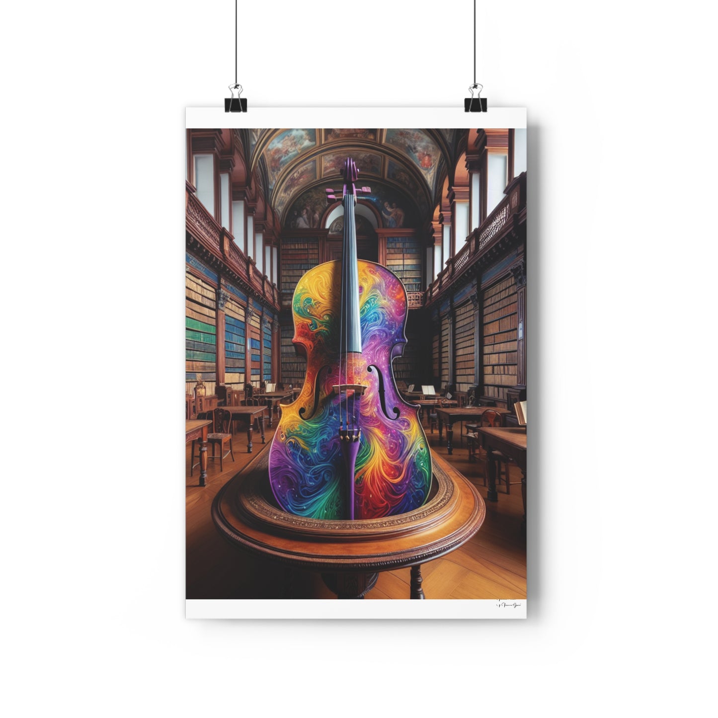 Giclée Art Print - Cello - Vivienne Grace