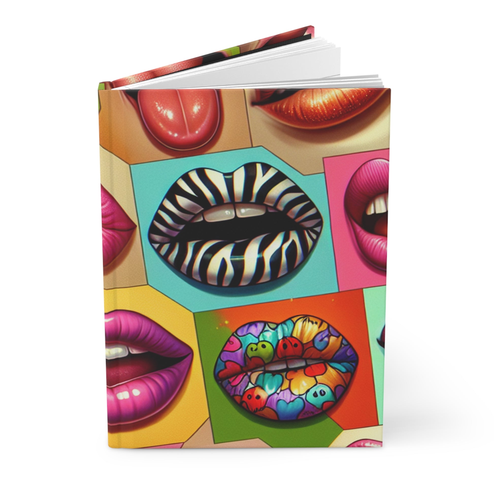 Hardcover Journal - LIPS - Vivienne Grace