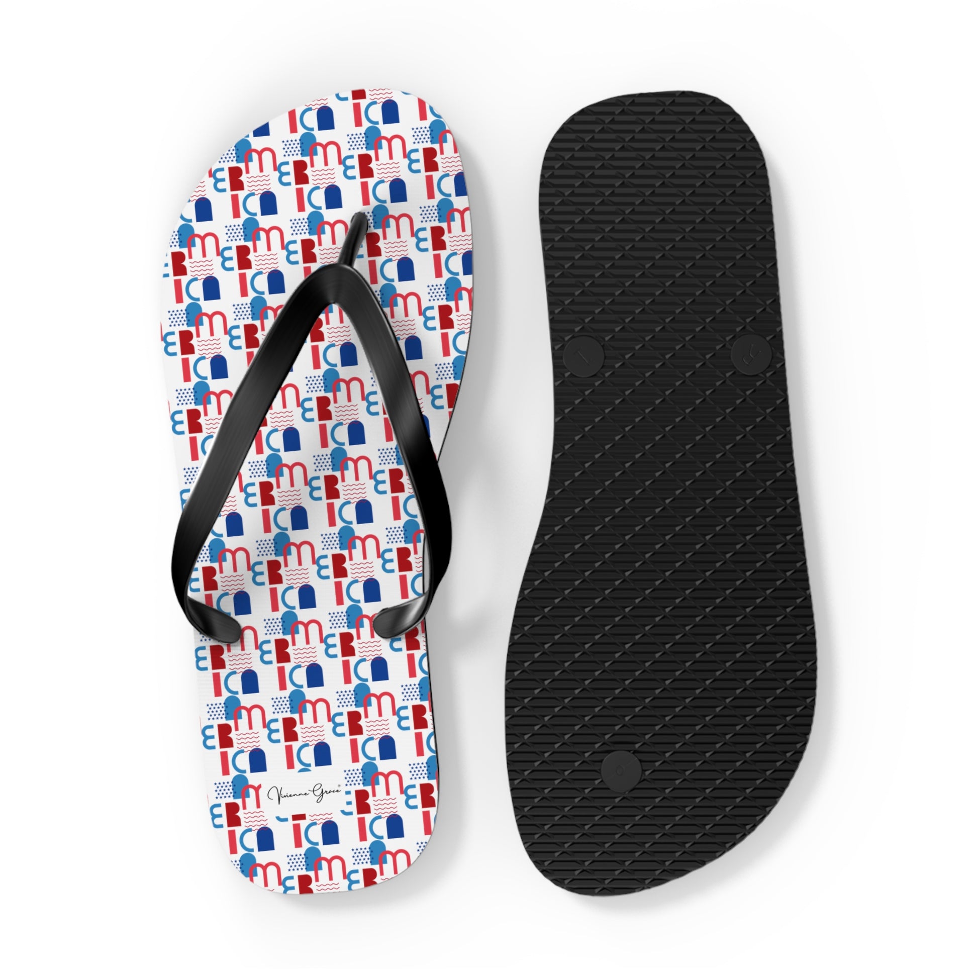 Flip Flops - AMERICA - Vivienne Grace