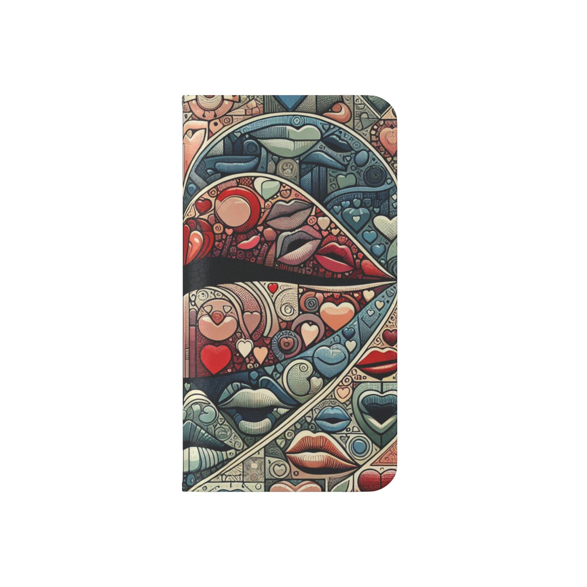 IPhone - Flip Case - BLUE LIPS - Vivienne Grace