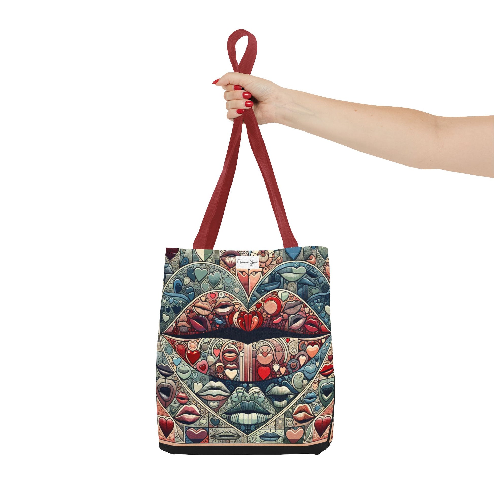Tote Bag - BLUE LIPS - Vivienne Grace