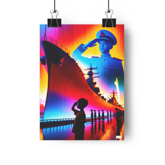 Giclée Art Print - Salute - Vivienne Grace