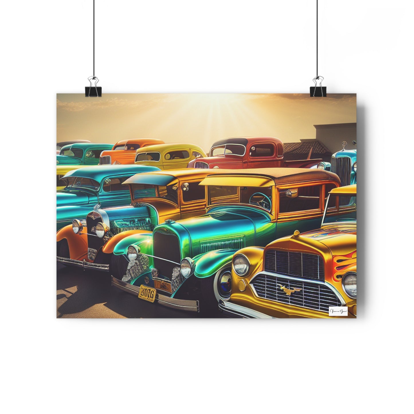 Giclée Art Print - HISTORIC CARS - Vivienne Grace