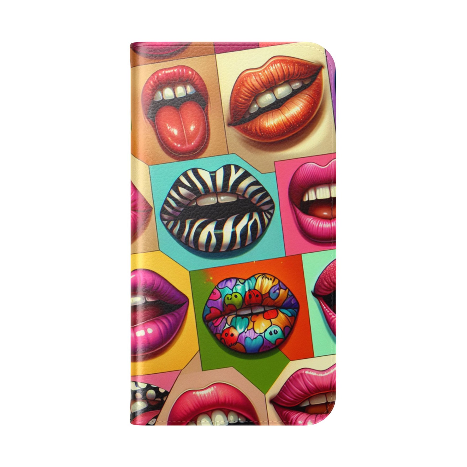 IPhone - Flip Case - LIPS - Vivienne Grace