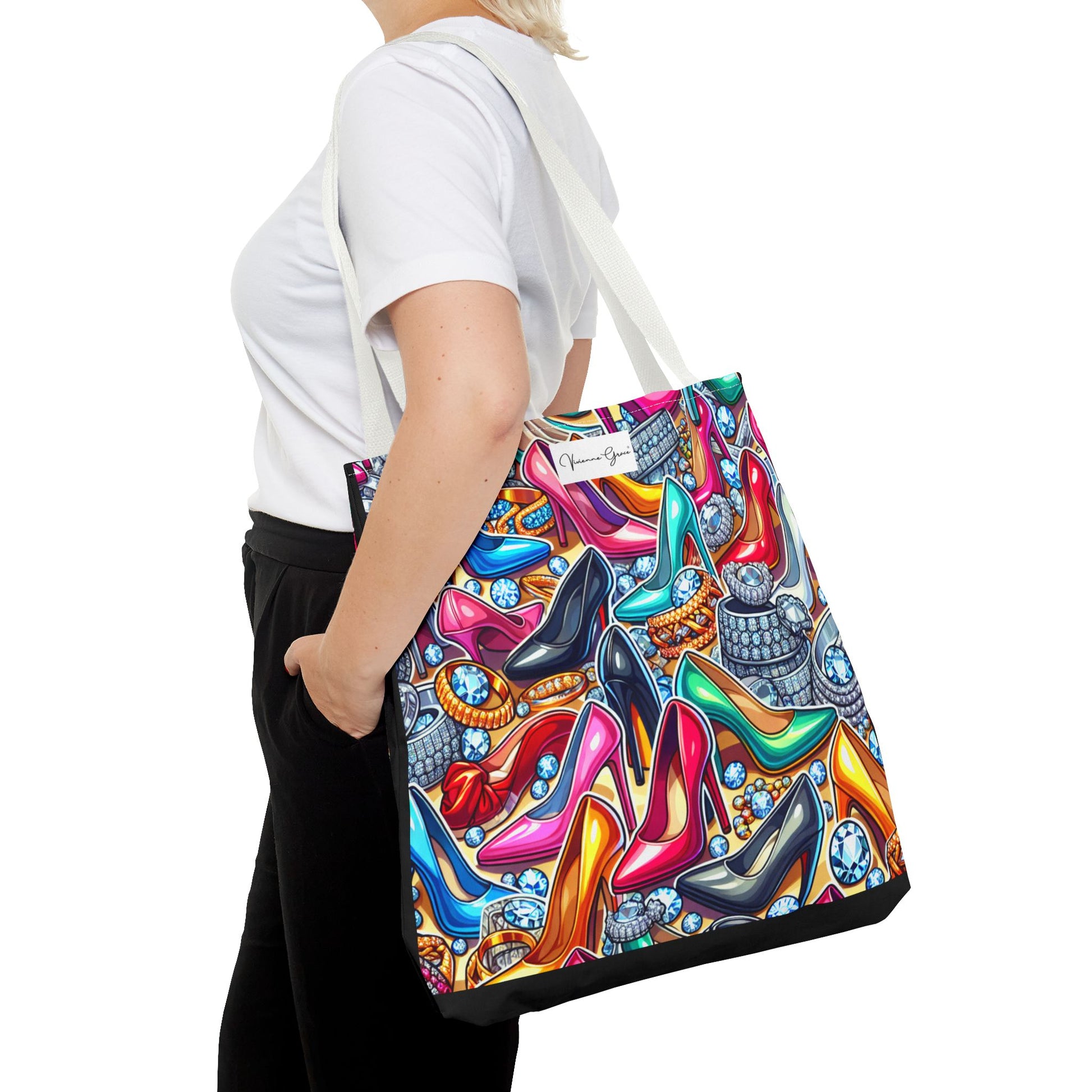 Tote Bag - STILETTO HEELS - Vivienne Grace