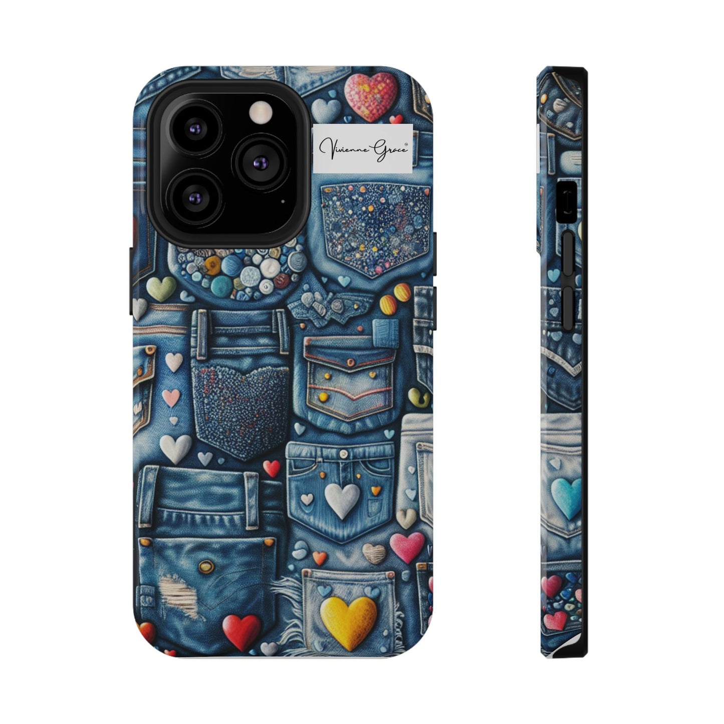 IPhone - Impact-Resistant Case - BLUE JEANS
