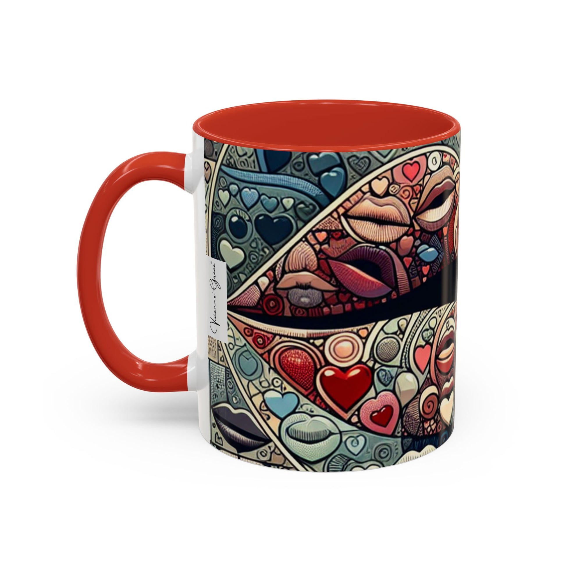 Coffee Mug - BLUE LIPS - Vivienne Grace
