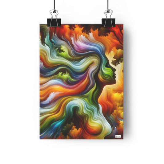 Giclée Art Print - Into The Wind - Vivienne Grace