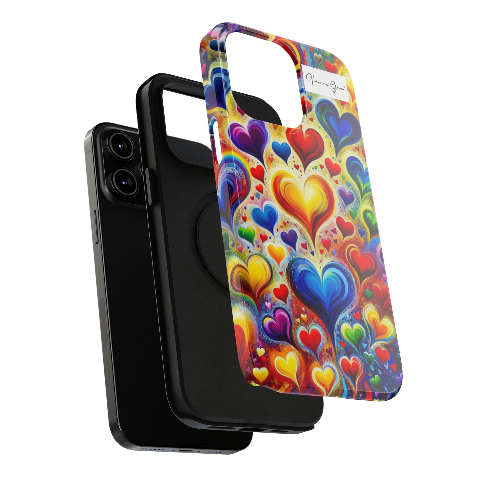 IPhone - Impact-Resistant Case - BRIGHT HEARTS - Vivienne Grace