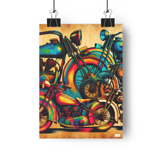 Giclée Art Print - Motorcycles - Vivienne Grace