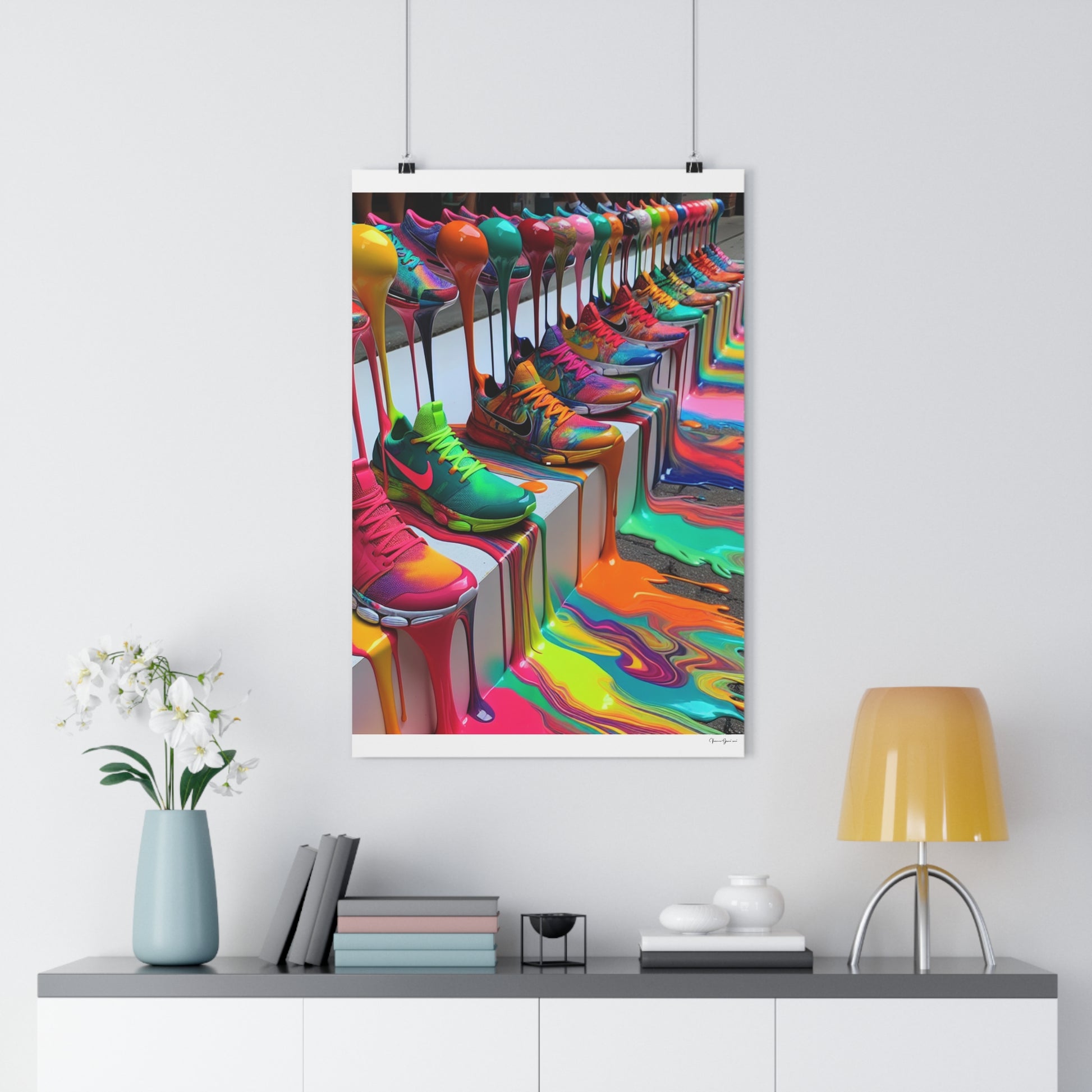 Giclée Art Print - Sneaker Fun - Vivienne Grace