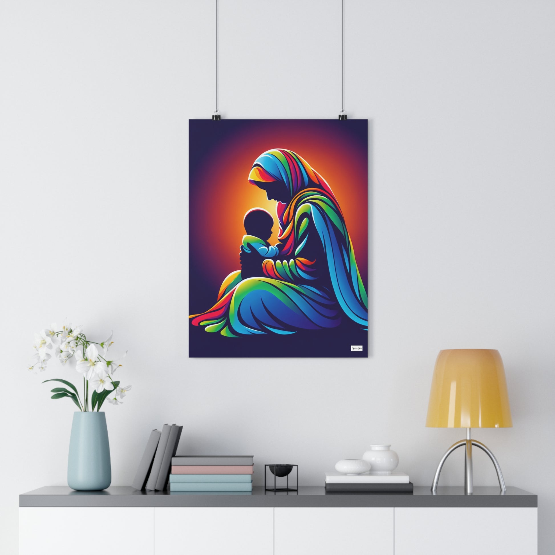Giclée Art Print - Loving Mother - Vivienne Grace