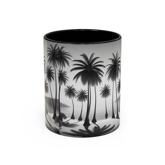 Coffee Mug - B/W Beach