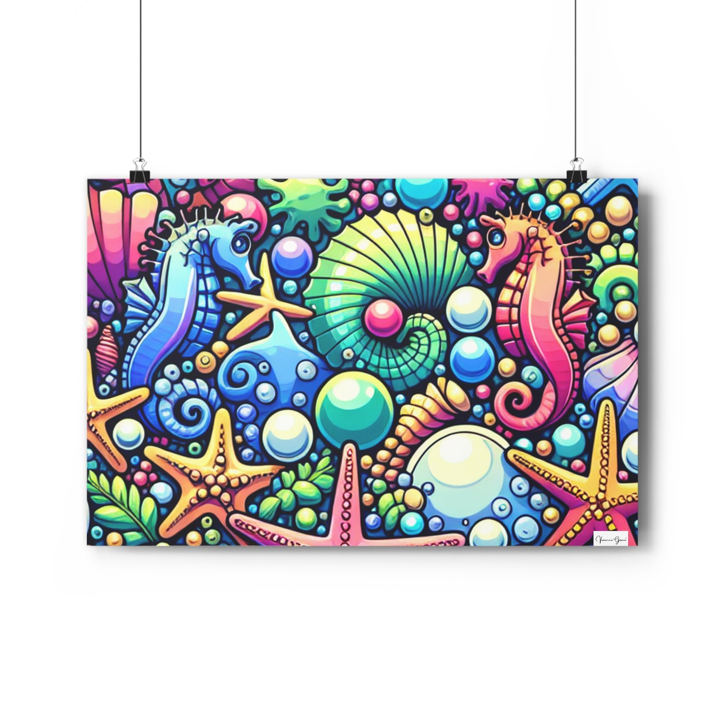 Giclée Art Print - BEACH BAUBLES