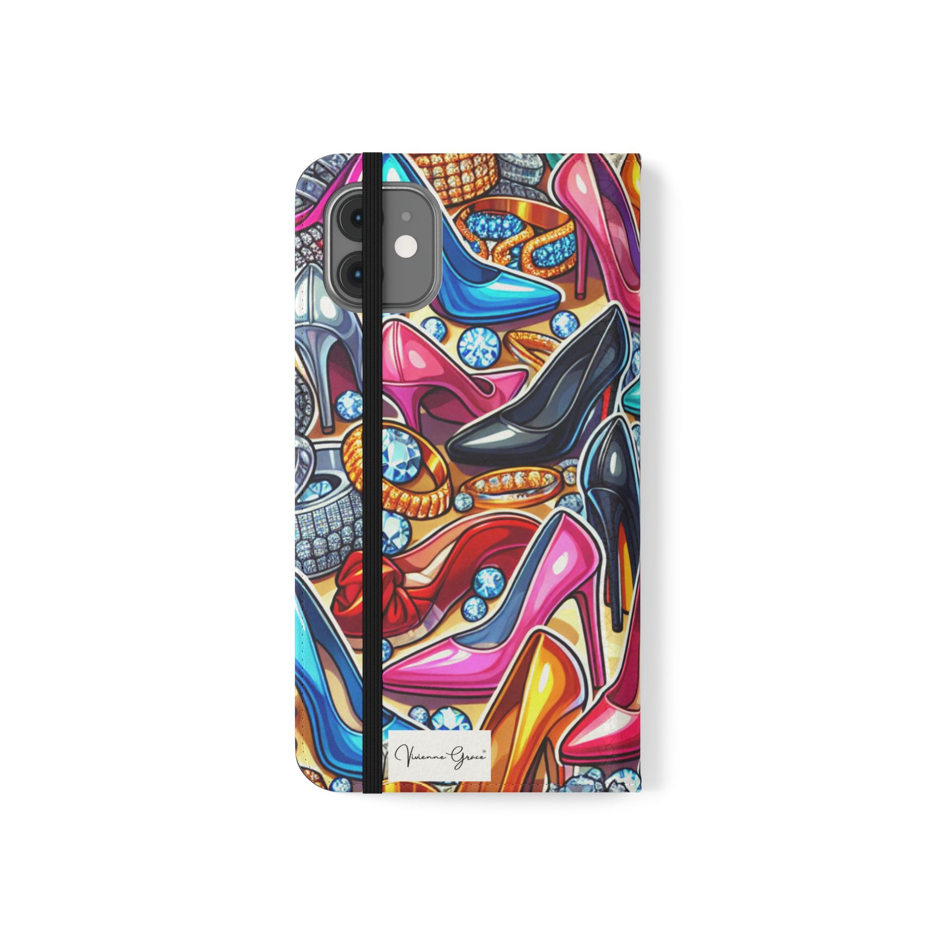 IPhone - Flip Case - STILETTO HEELS - Vivienne Grace
