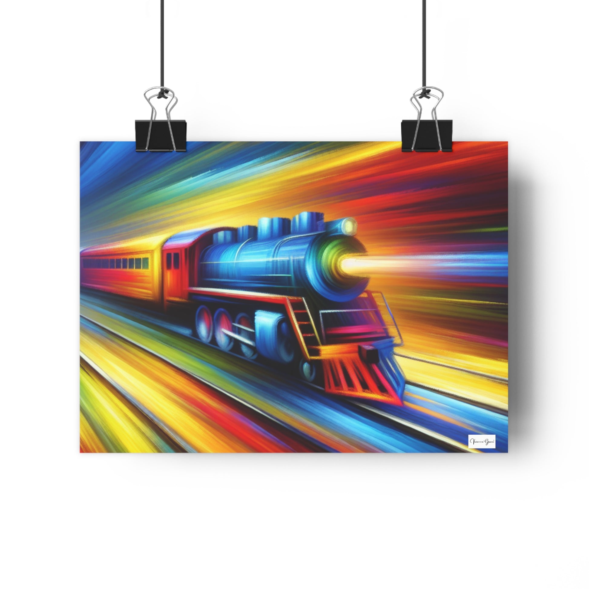 Giclée Art Print - The Train - Vivienne Grace