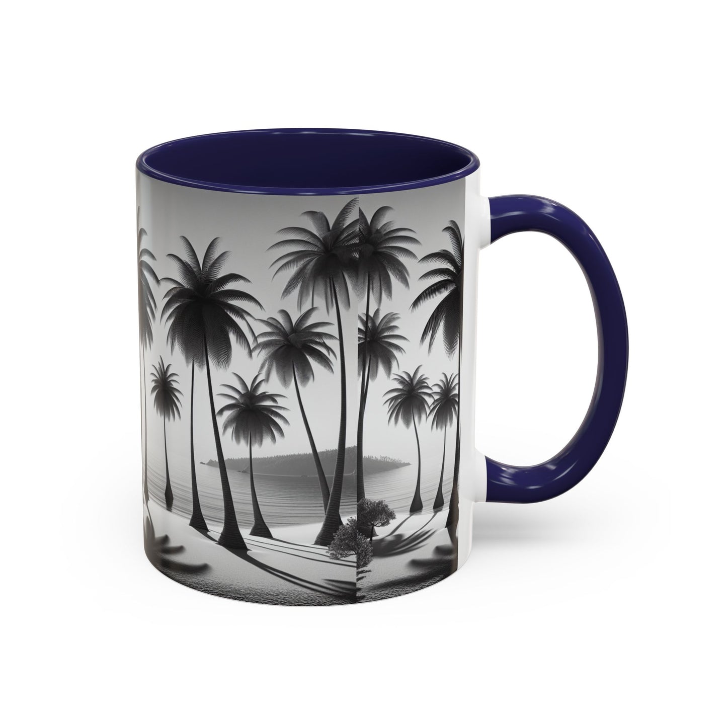 Coffee Mug - B/W Beach