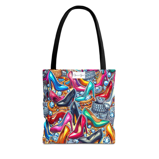 Tote Bag - STILETTO HEELS - Vivienne Grace