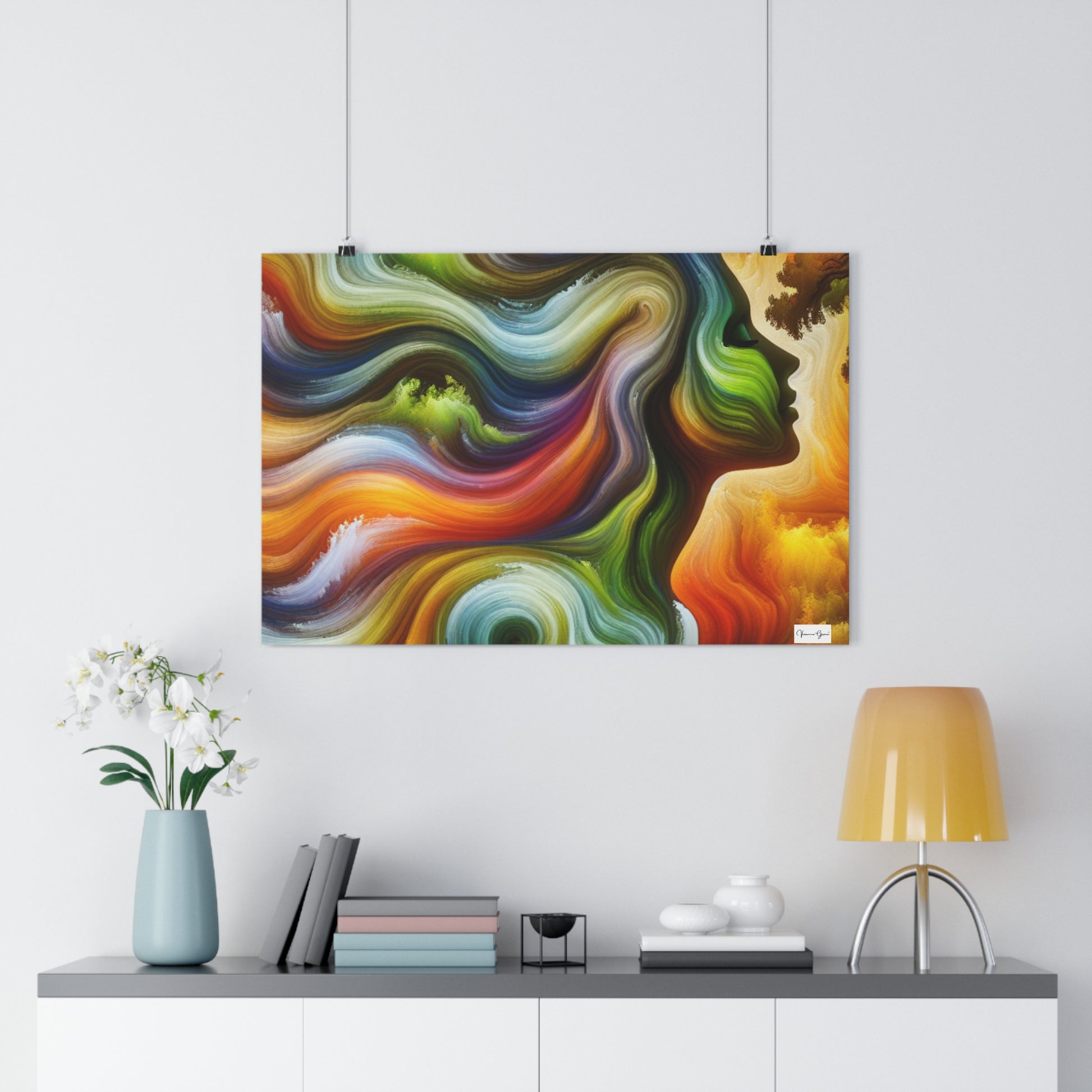 Giclée Art Print - Into The Wind - Vivienne Grace