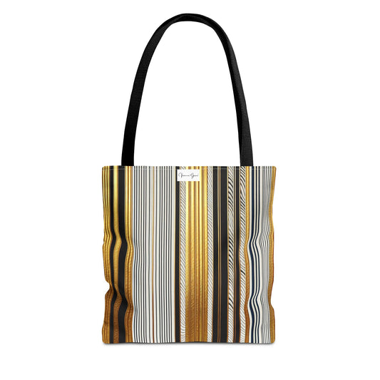 Tote Bag - Black/Gold - Vivienne Grace