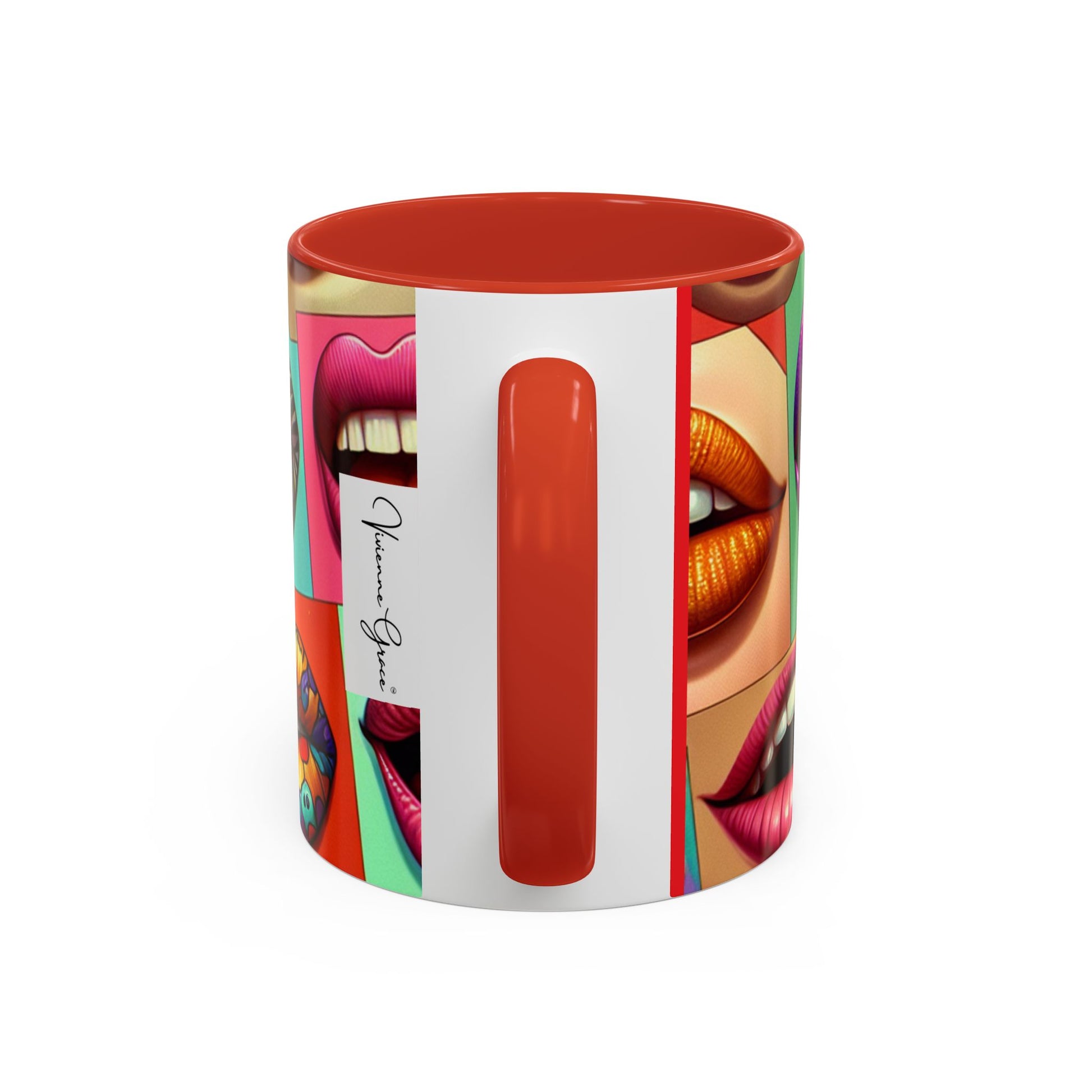 Accent Coffee Mug - LIPS - Vivienne Grace