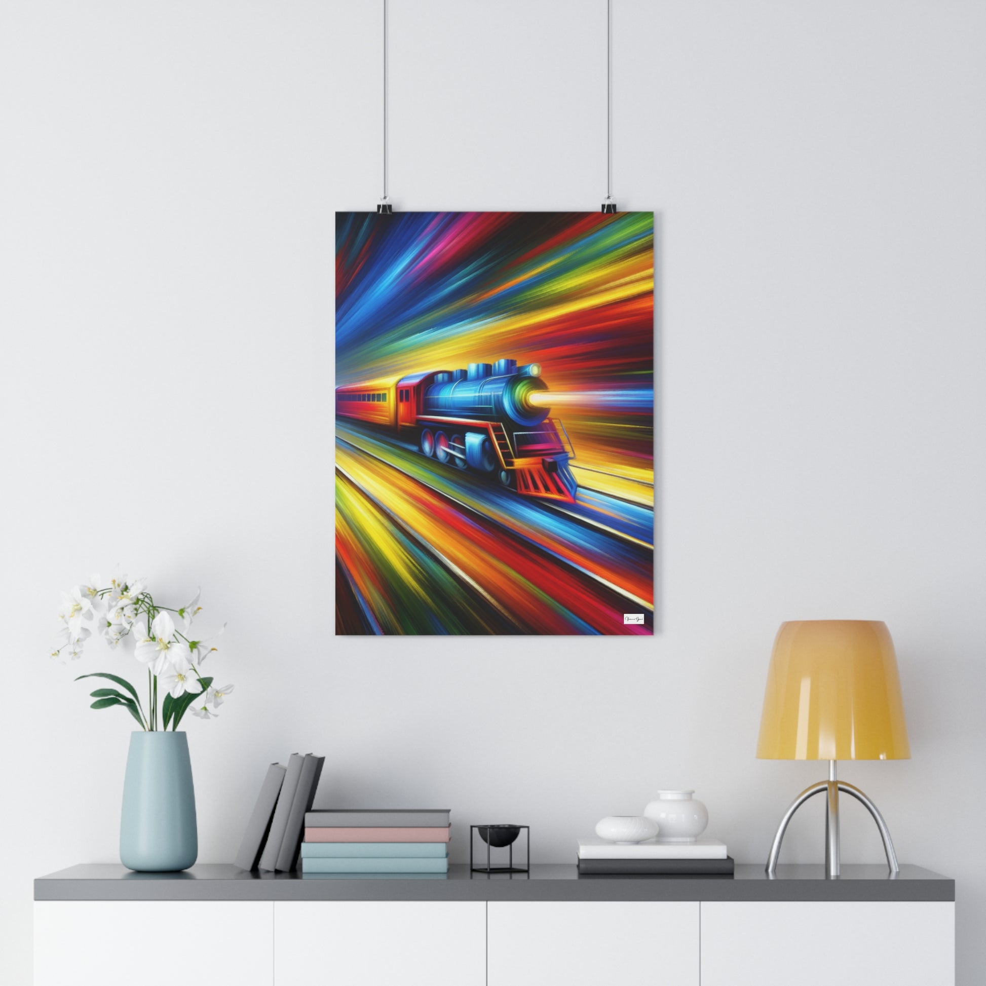 Giclée Art Print - The Train - Vivienne Grace