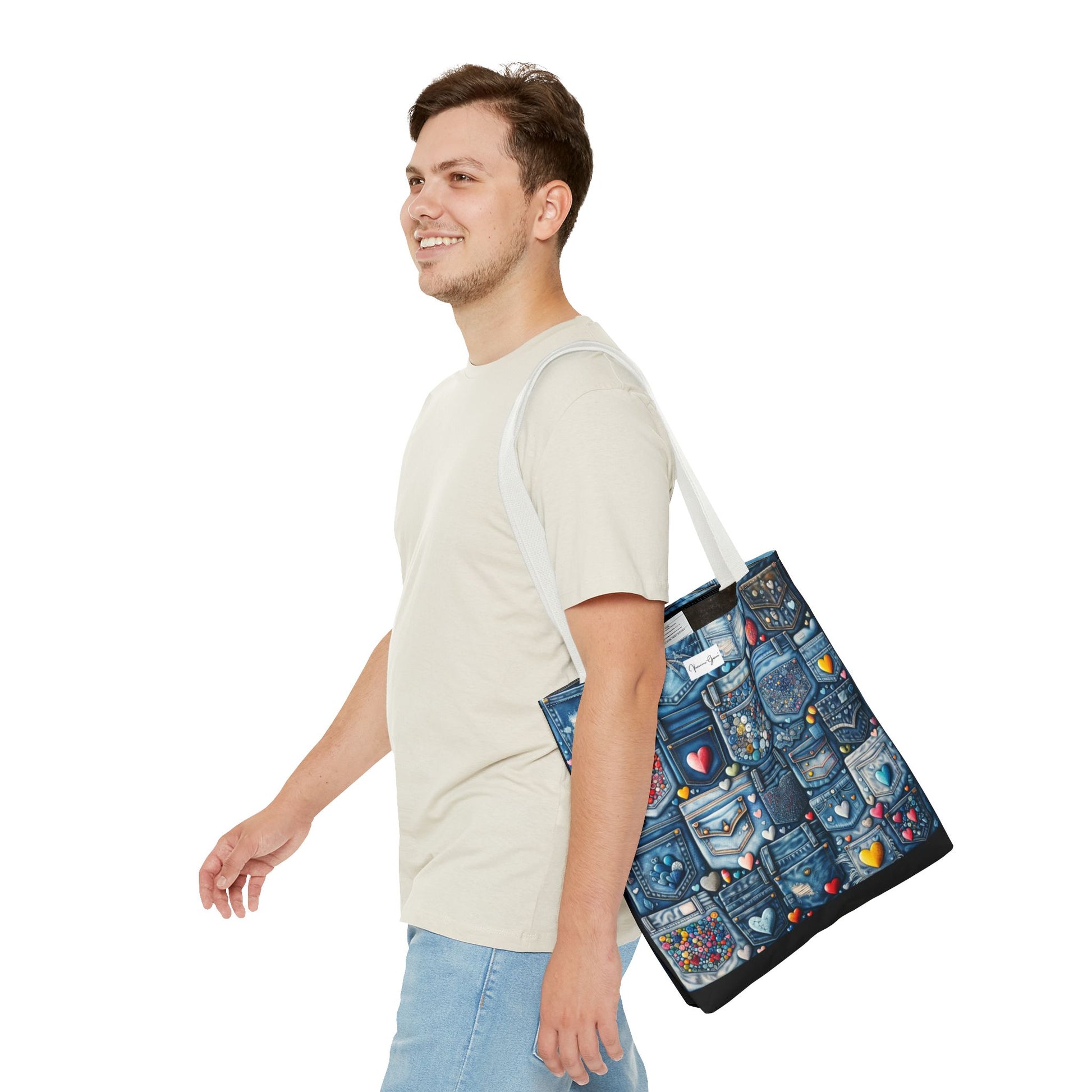 Tote Bag - BLUE JEANS - Vivienne Grace