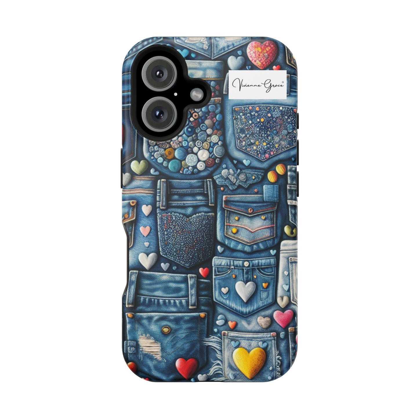 IPhone - Impact-Resistant Case - BLUE JEANS