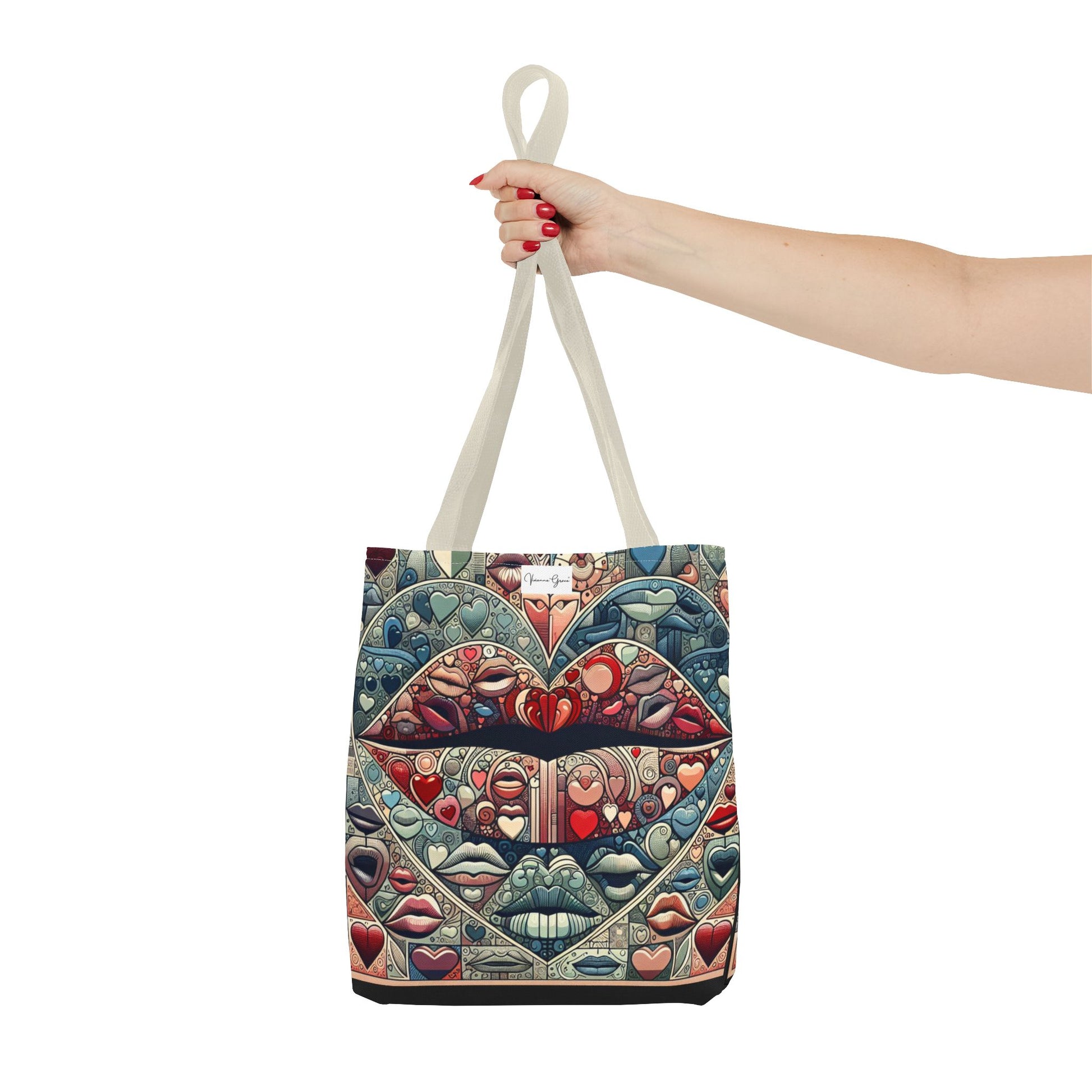 Tote Bag - BLUE LIPS - Vivienne Grace