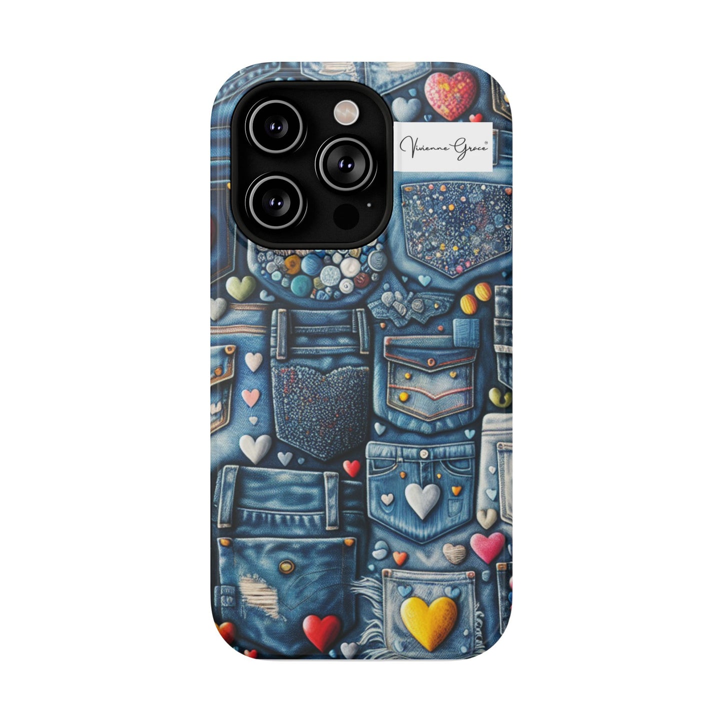 IPhone - Impact-Resistant Case - BLUE JEANS