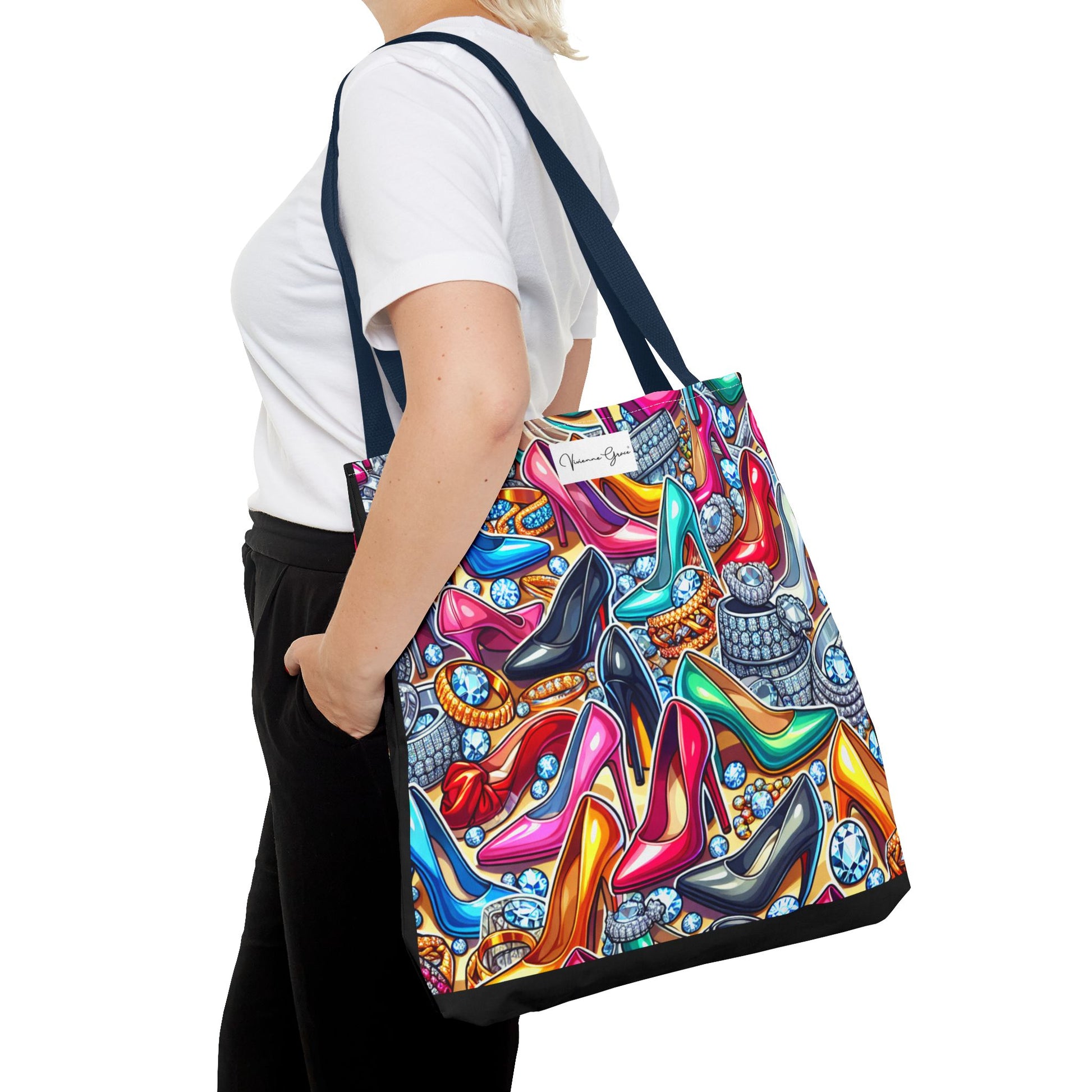 Tote Bag - STILETTO HEELS - Vivienne Grace