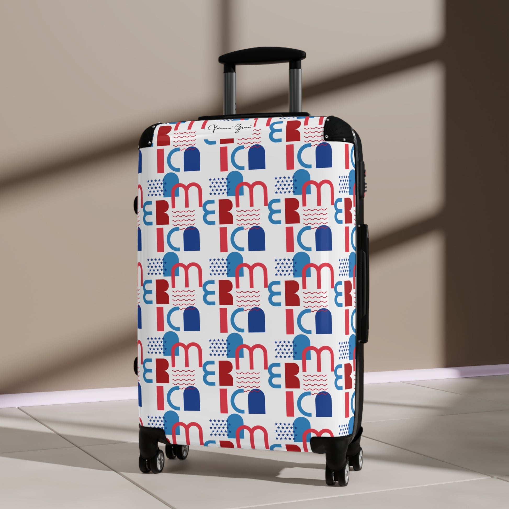 Suitcase - AMERICA - Vivienne Grace