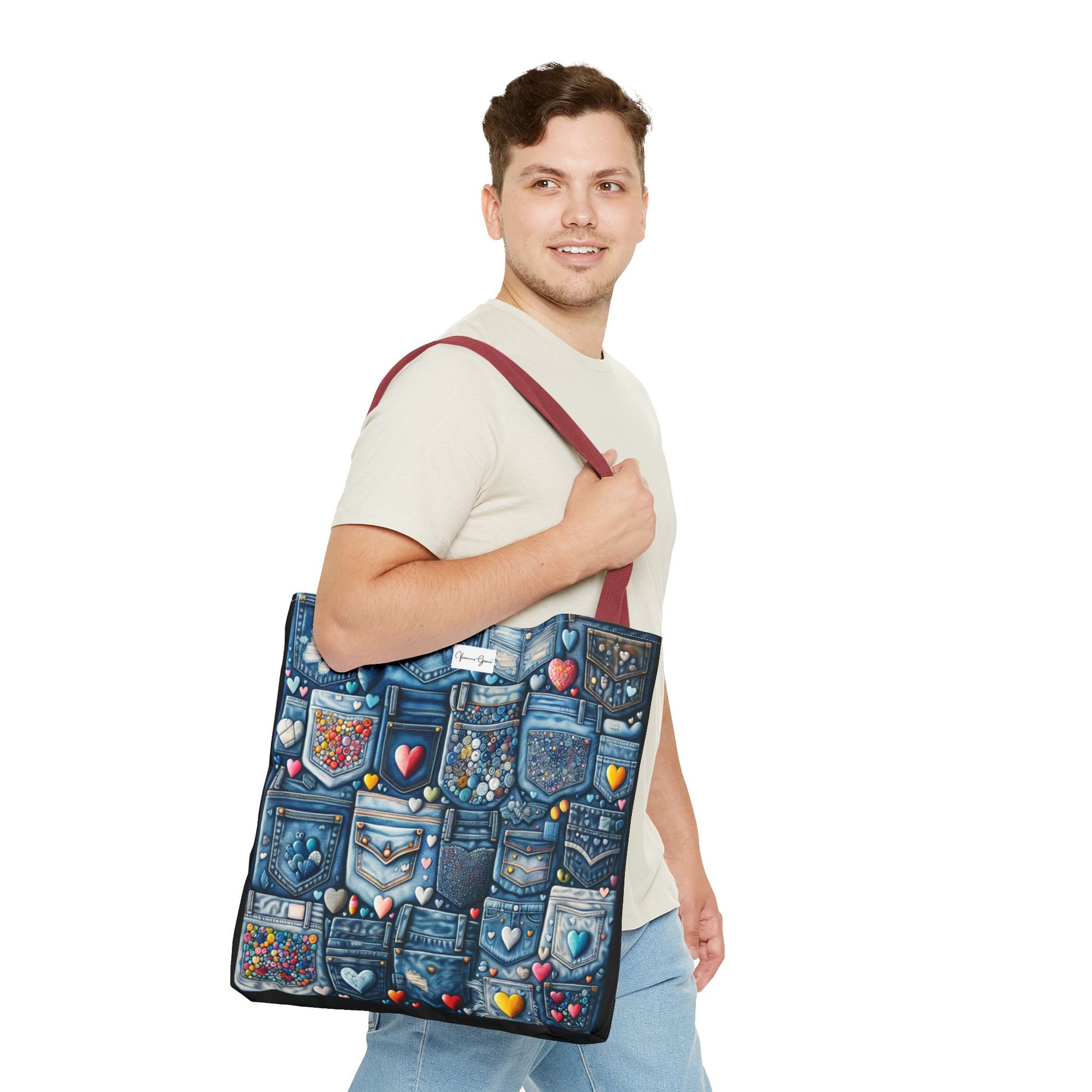 Tote Bag - BLUE JEANS - Vivienne Grace