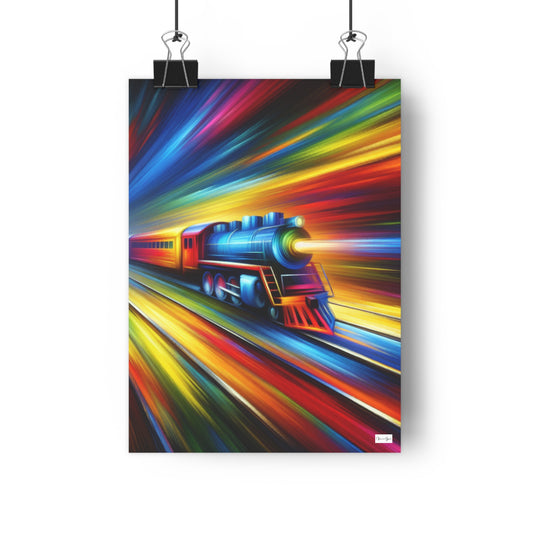 Giclée Art Print - The Train - Vivienne Grace