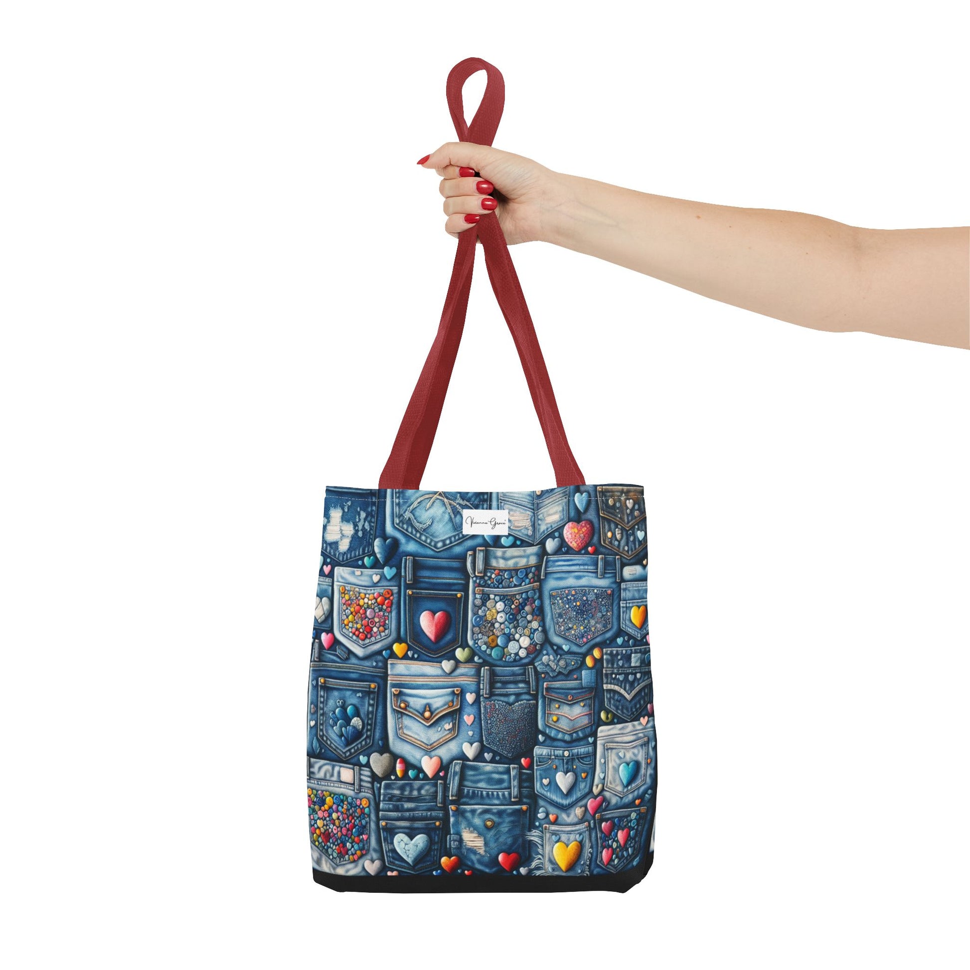 Tote Bag - BLUE JEANS - Vivienne Grace