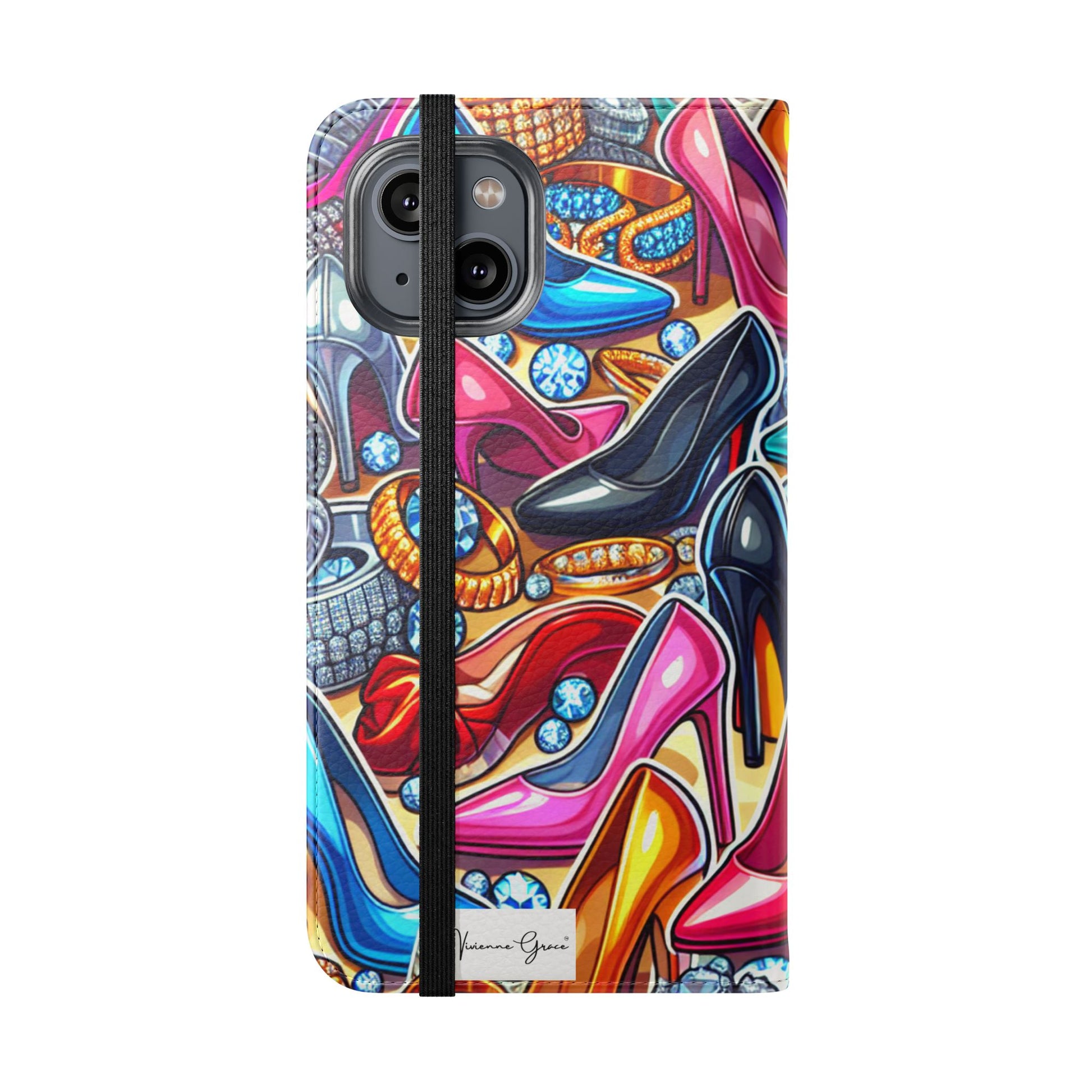 IPhone - Flip Case - STILETTO HEELS - Vivienne Grace