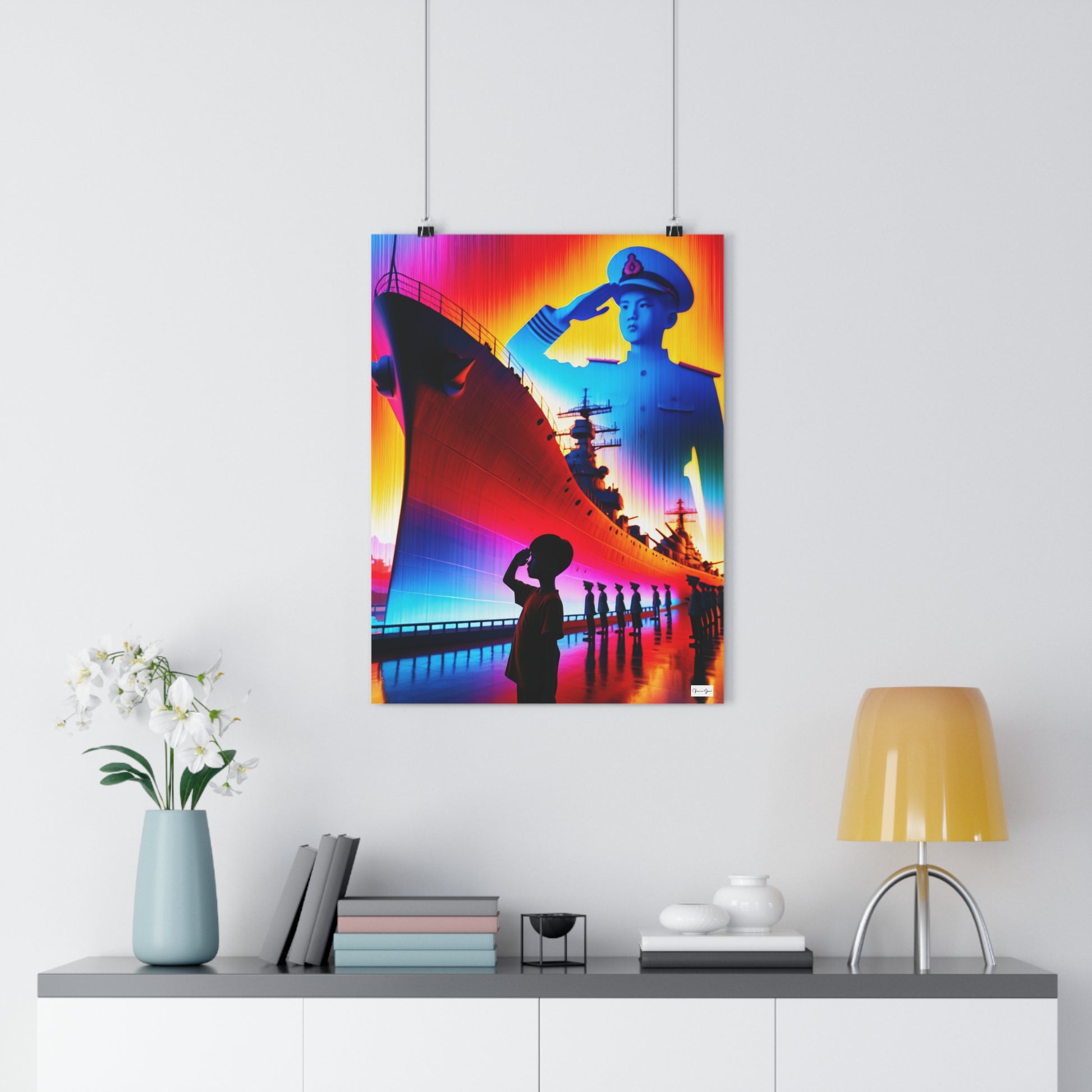Giclée Art Print - Salute - Vivienne Grace