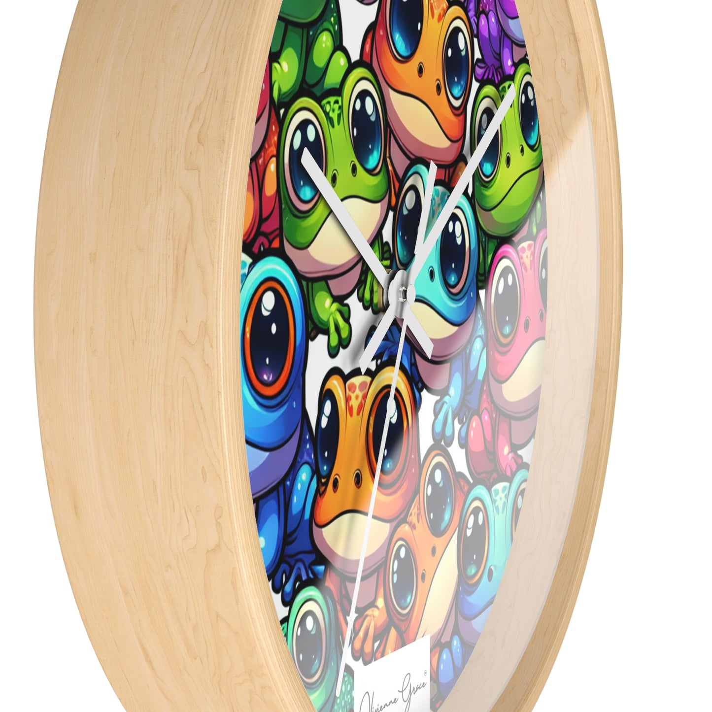 Wall Clock  - FUN FROGS