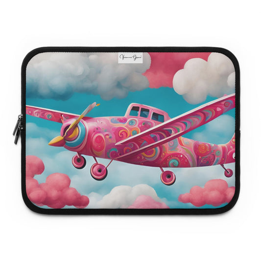 Laptop Sleeve - GROOVY PLANE - Vivienne Grace
