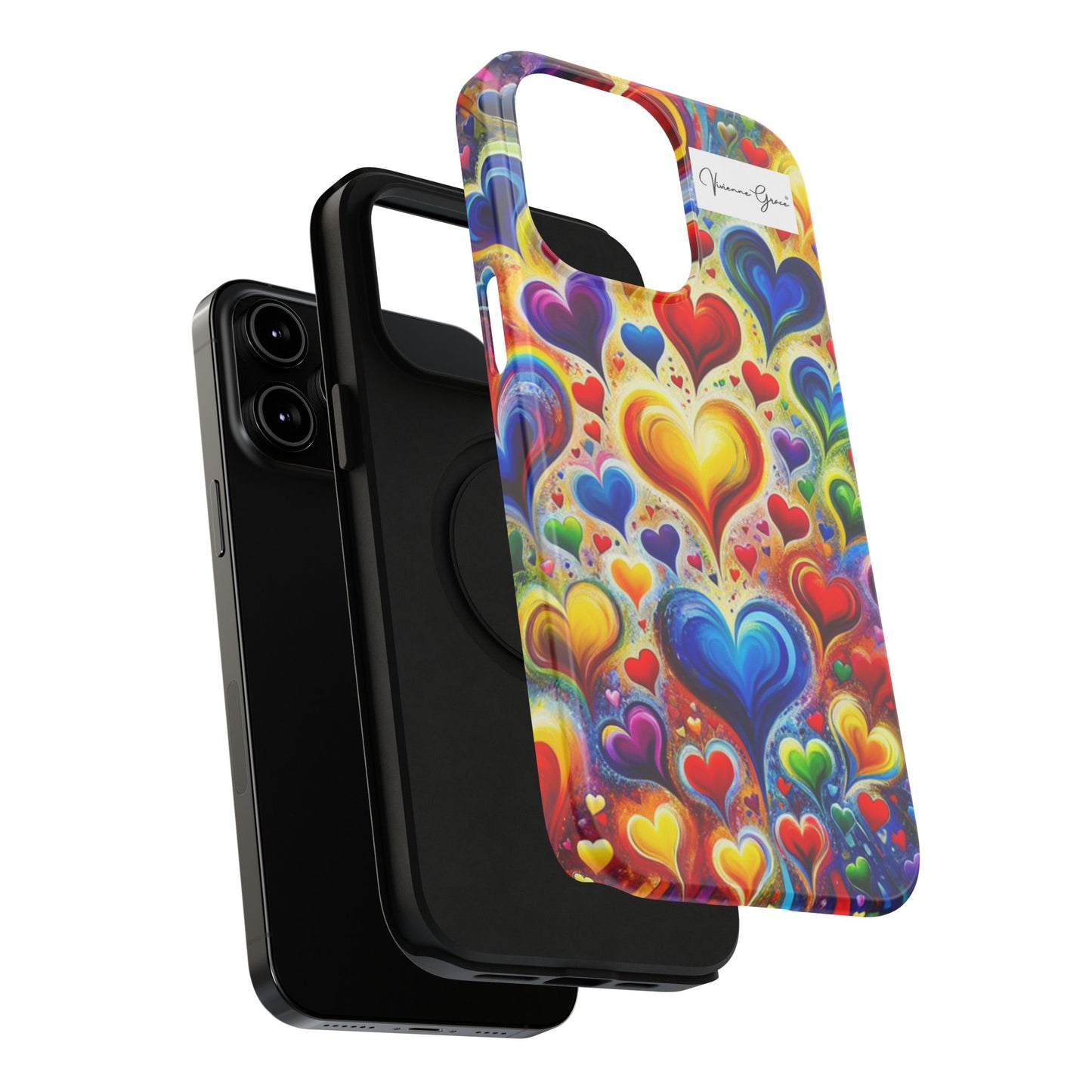 IPhone - Impact-Resistant Case - BRIGHT HEARTS - Vivienne Grace